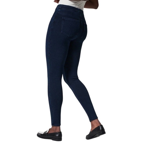 Spanx Jean-ish Ankle Leggings Womens Size Large Shaping Comfort Stretch Jeggings - Picture 4 of 16
